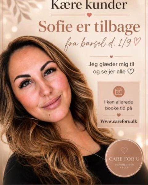 Opslag: Sofie er tilbage fra barsel