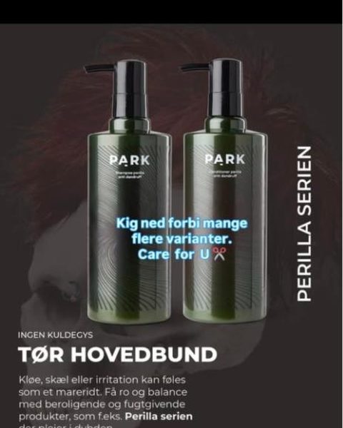 Opslag: PARK Perilla-serien mod tør hovedbund